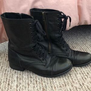 Steve Madden Troopa combat boots